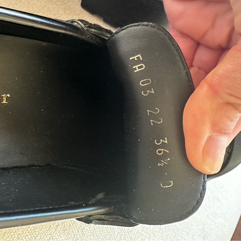 Dior Black Loafers - Picture 5 of 9